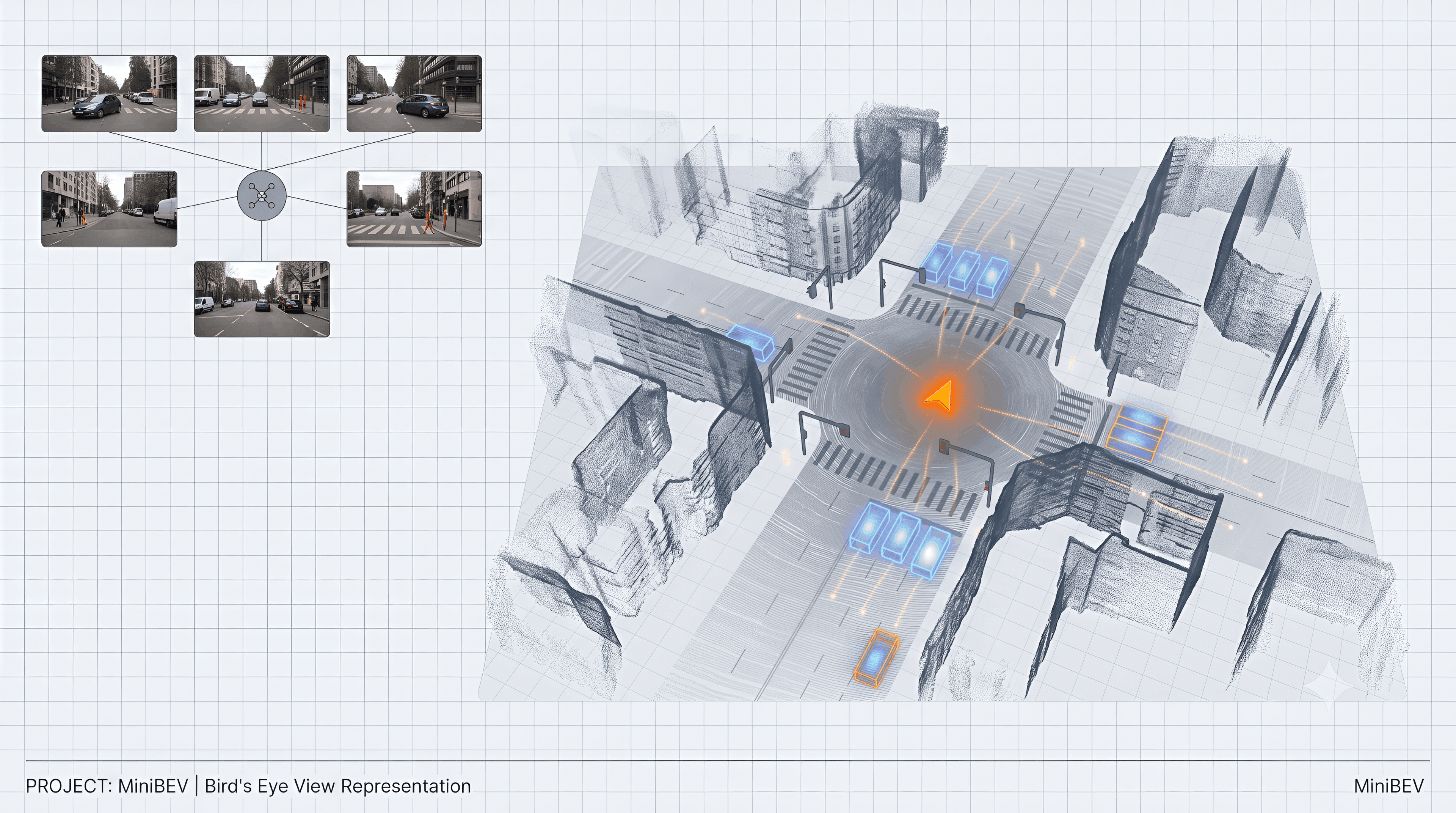 Image showing a software preview of the project "MiniBEV"